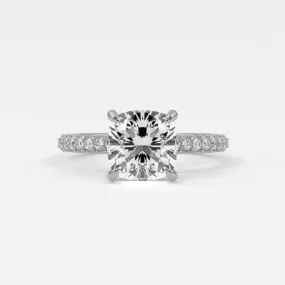 Cushion Cut Diamond Engagement Rings
