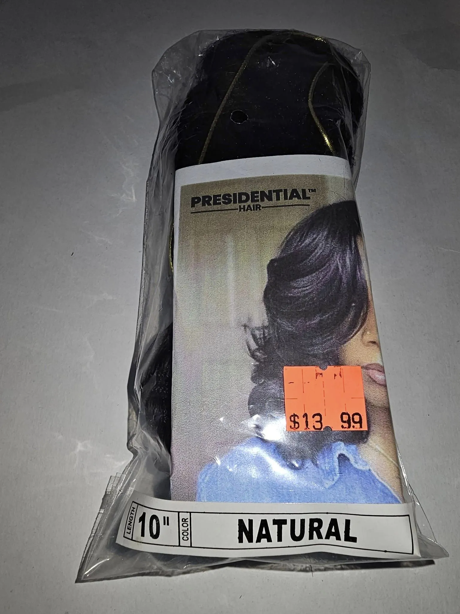 Presidential Hair Natural 10" Black