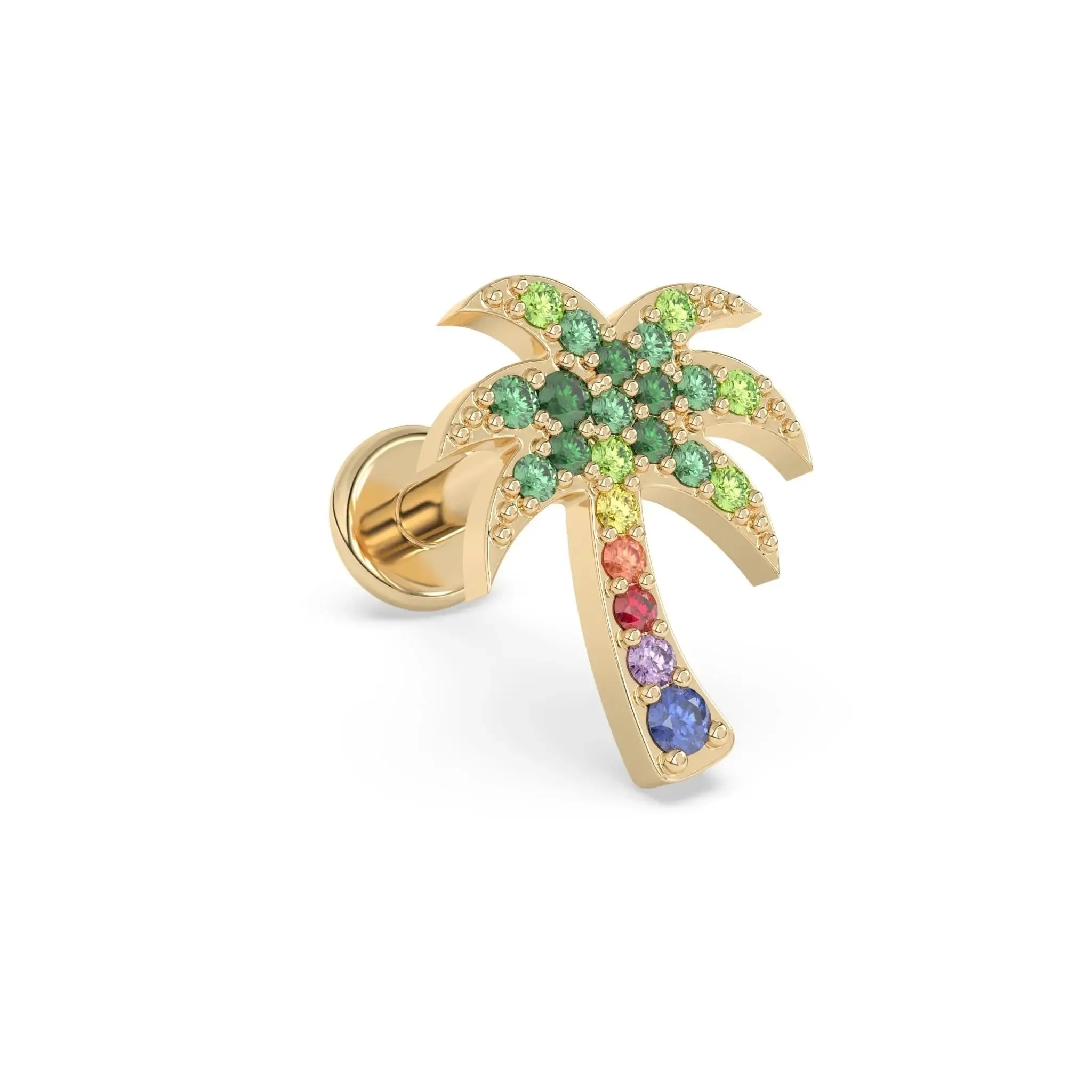 Rainbow Stud Earrings