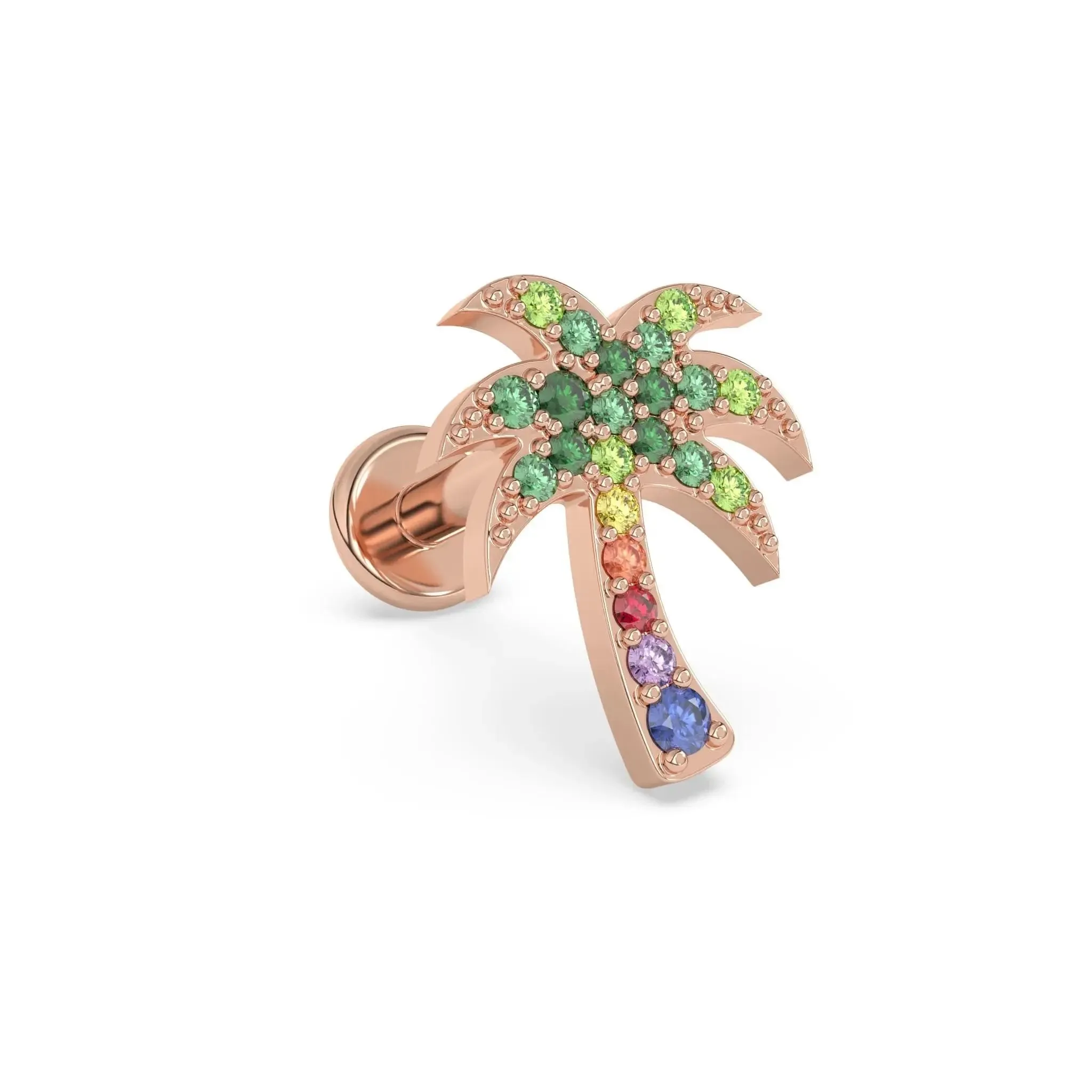 Rainbow Stud Earrings
