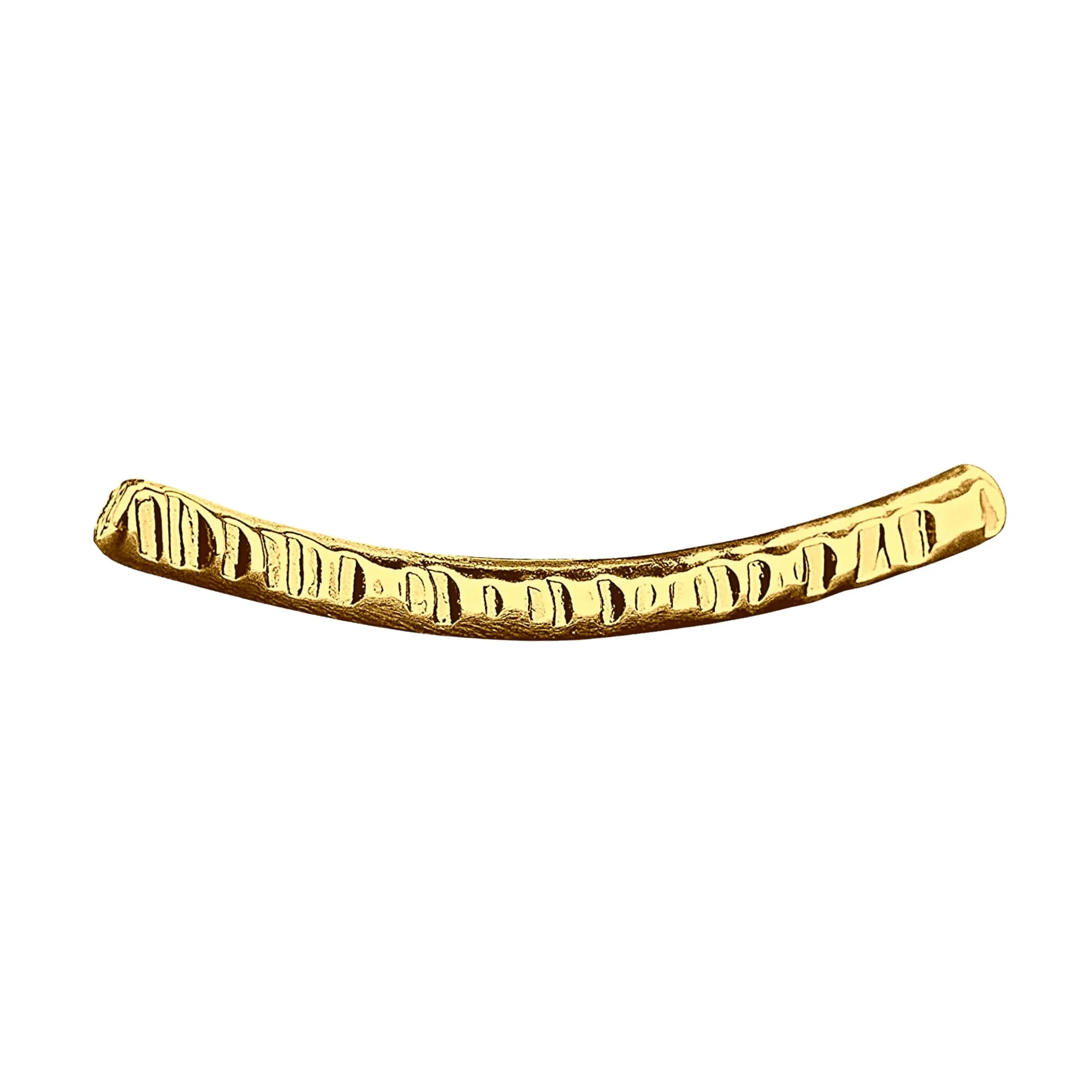Rugged Cartilage Bar Earring | 14K Gold Fill