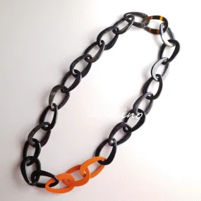Trendy Buffalo Horn Necklace J17894, Natural Handmade Jewelry
